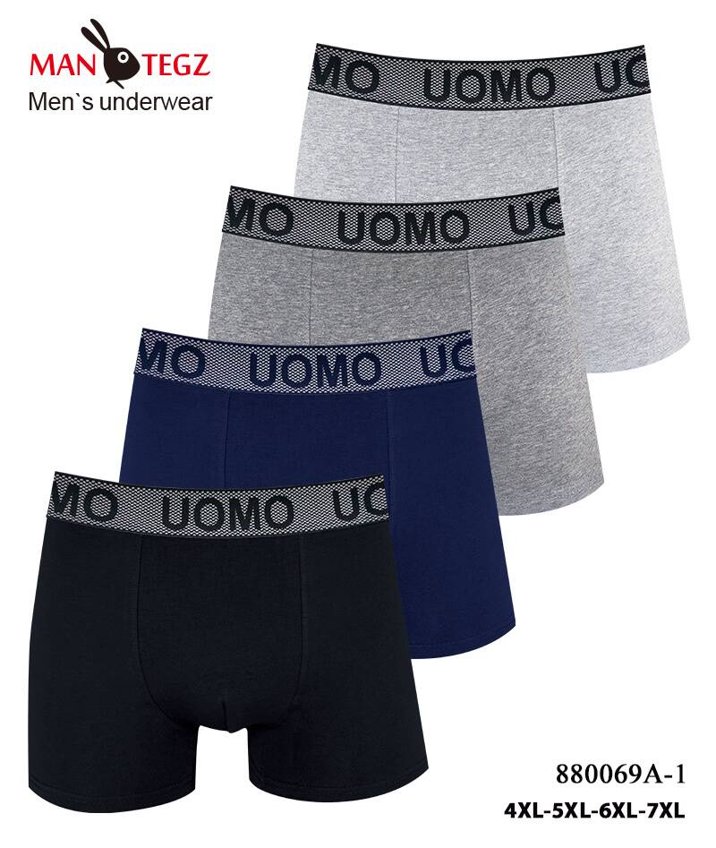 Bokserki męskie Roz 4XL-7XL, Mix kolor Paczka 24 szt